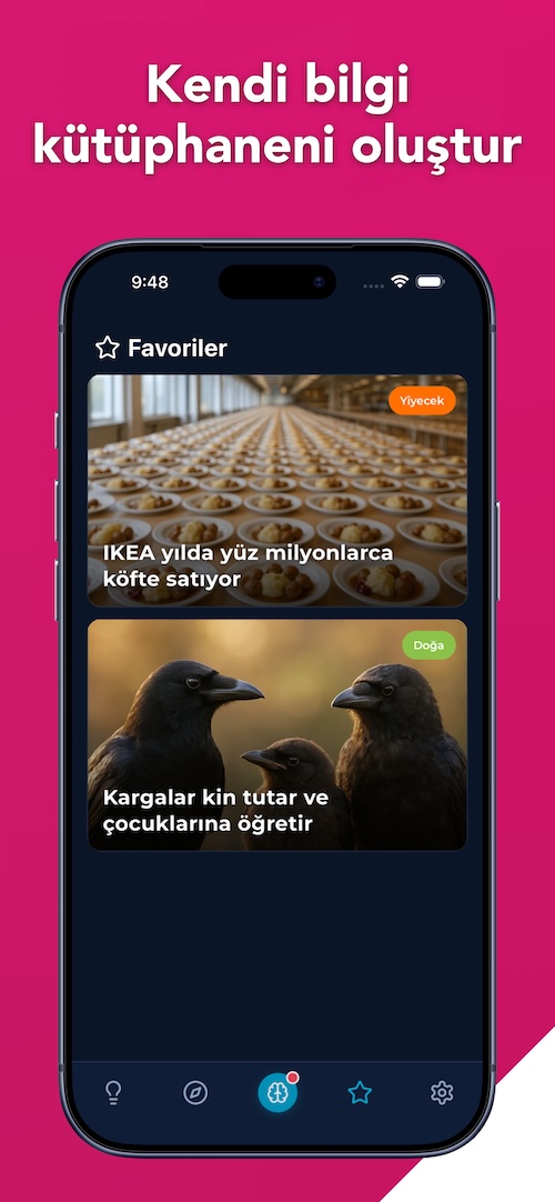 Favoriler koleksiyonu